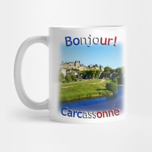 Carcassonne Castle scene Mug